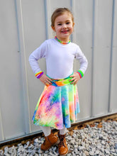 Load image into Gallery viewer, $25 Rainbow Velvet Circle Skirt