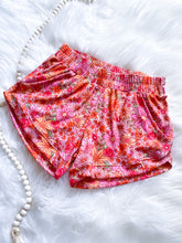 Load image into Gallery viewer, Bright Floral Retro Shorts