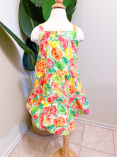 Load image into Gallery viewer, RTS 6 Vintage Length Fruit Tiered Dress